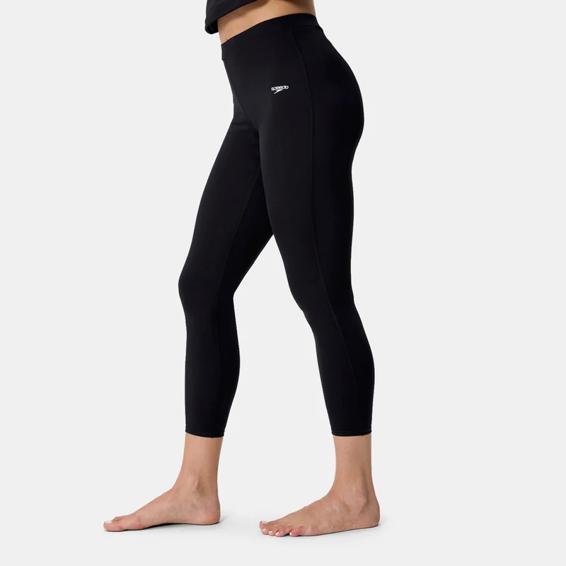 speedo Black Women's Endurance+ 3/4 Swimming Leggings for Women | Best Price UAE